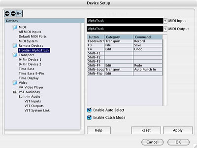 Cubase Native Setup