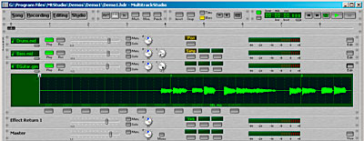 MultitrackStudio Track Window